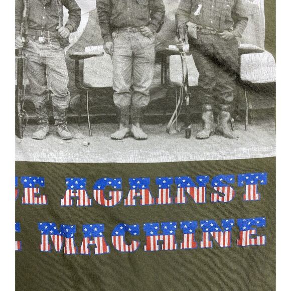 Rage Against The Machine Shirt VTG Style Tennessee River Tag Band Tee M - Picture 6 of 12